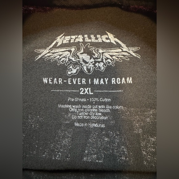 Metallica Men's Black Sz 2XL Hardwired..To-Self-Destruct Worldwired Tour T-Shirt - Picture 7 of 7